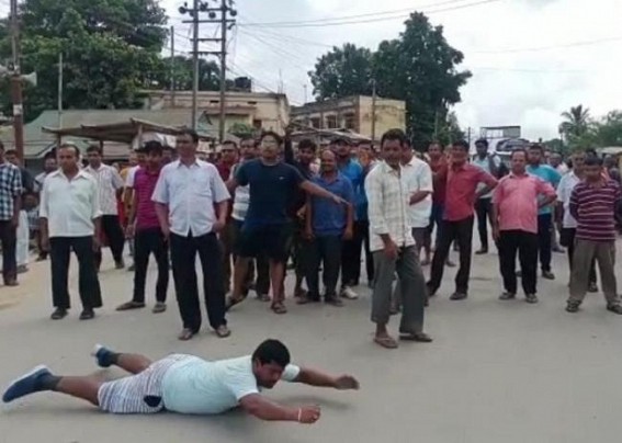 BJP leaders disgraced Court’s Order: Land owner was not allowed to take her own Property back in Ambassa area BJP leaders disgraced Court’s Order: Land owner was not allowed to take her own Property back in Ambassa area